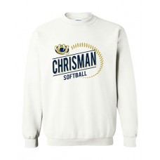 WC 2022 Softball Crewneck Sweatshirt (White)